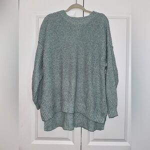 American Eagle Outfitters Mint Knit Sweater